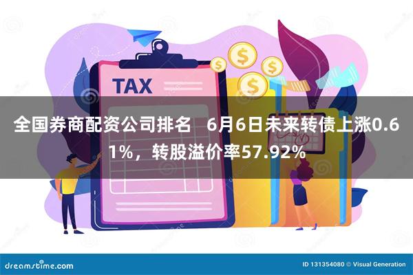 全国券商配资公司排名   6月6日未来转债上涨0.61%，转股溢价率57.92%