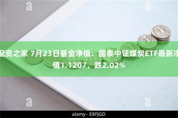 配资之家 7月23日基金净值：国泰中证煤炭ETF最新净值1.1207，跌2.02%