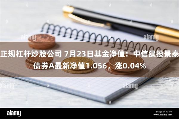 正规杠杆炒股公司 7月23日基金净值：中信建投景泰债券A最新净值1.056，涨0.04%